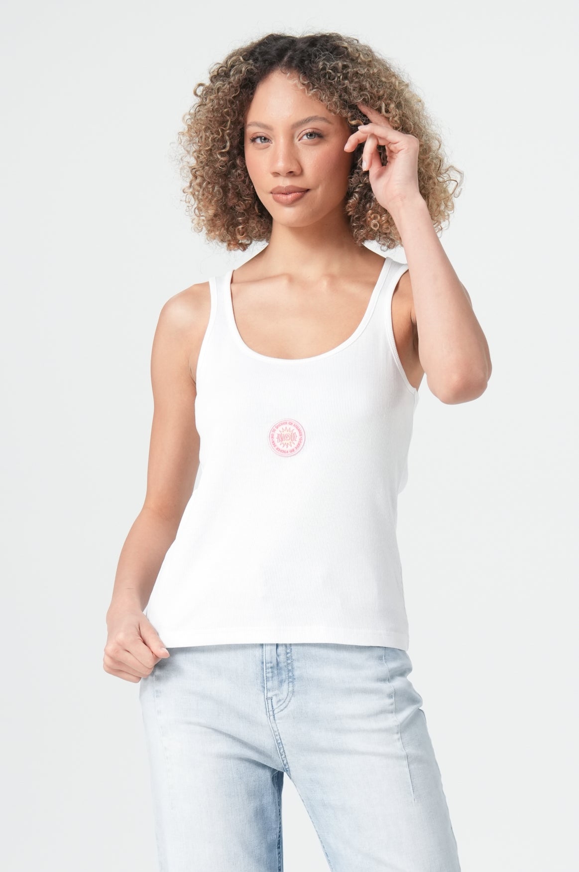 Women Top Basic | White