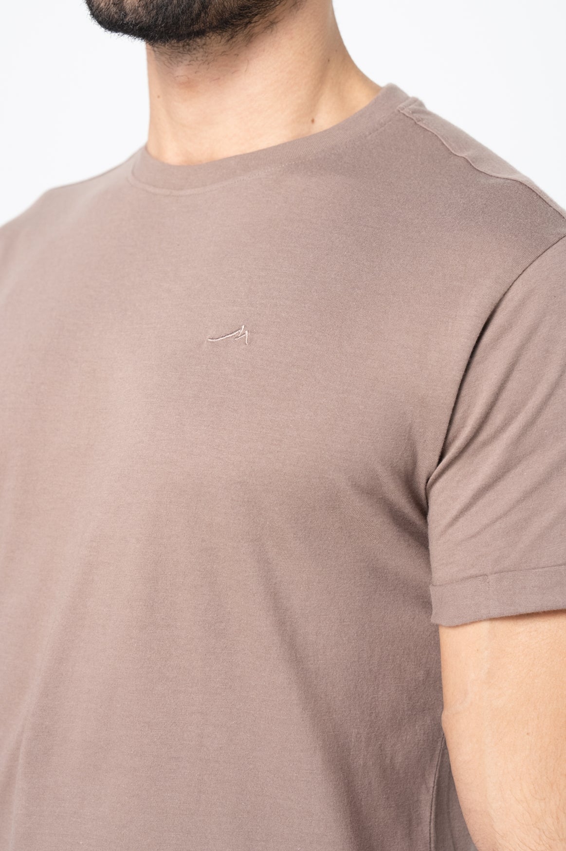 Basic T-Shirt Men | Taupe