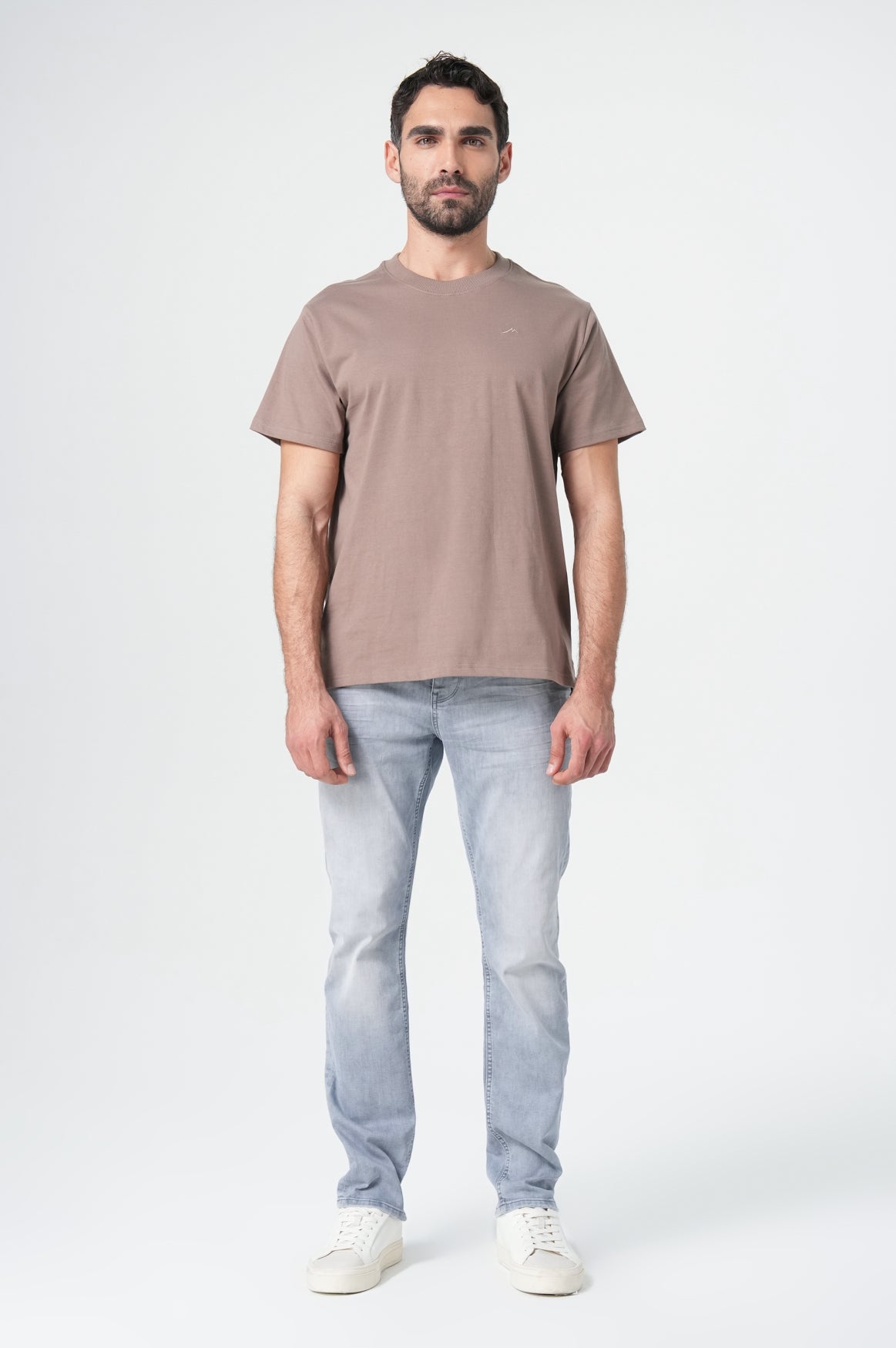 Basic T-Shirt Men | Taupe
