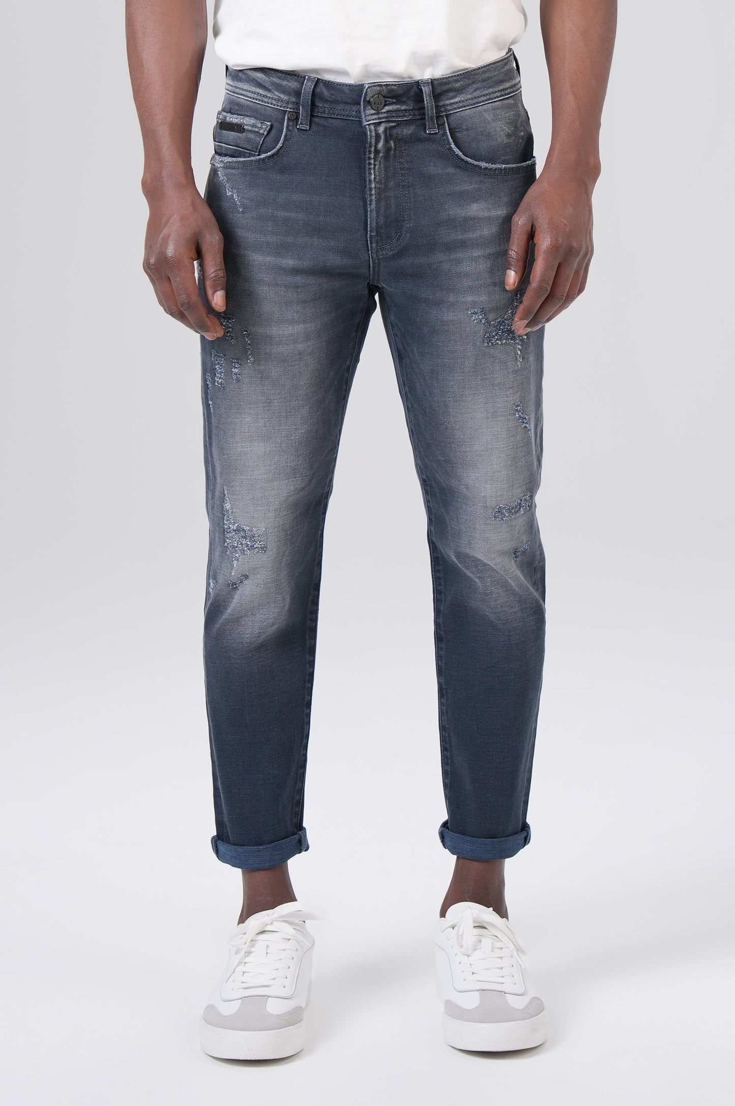 Alf Tapered | Cabinet Blue Grey