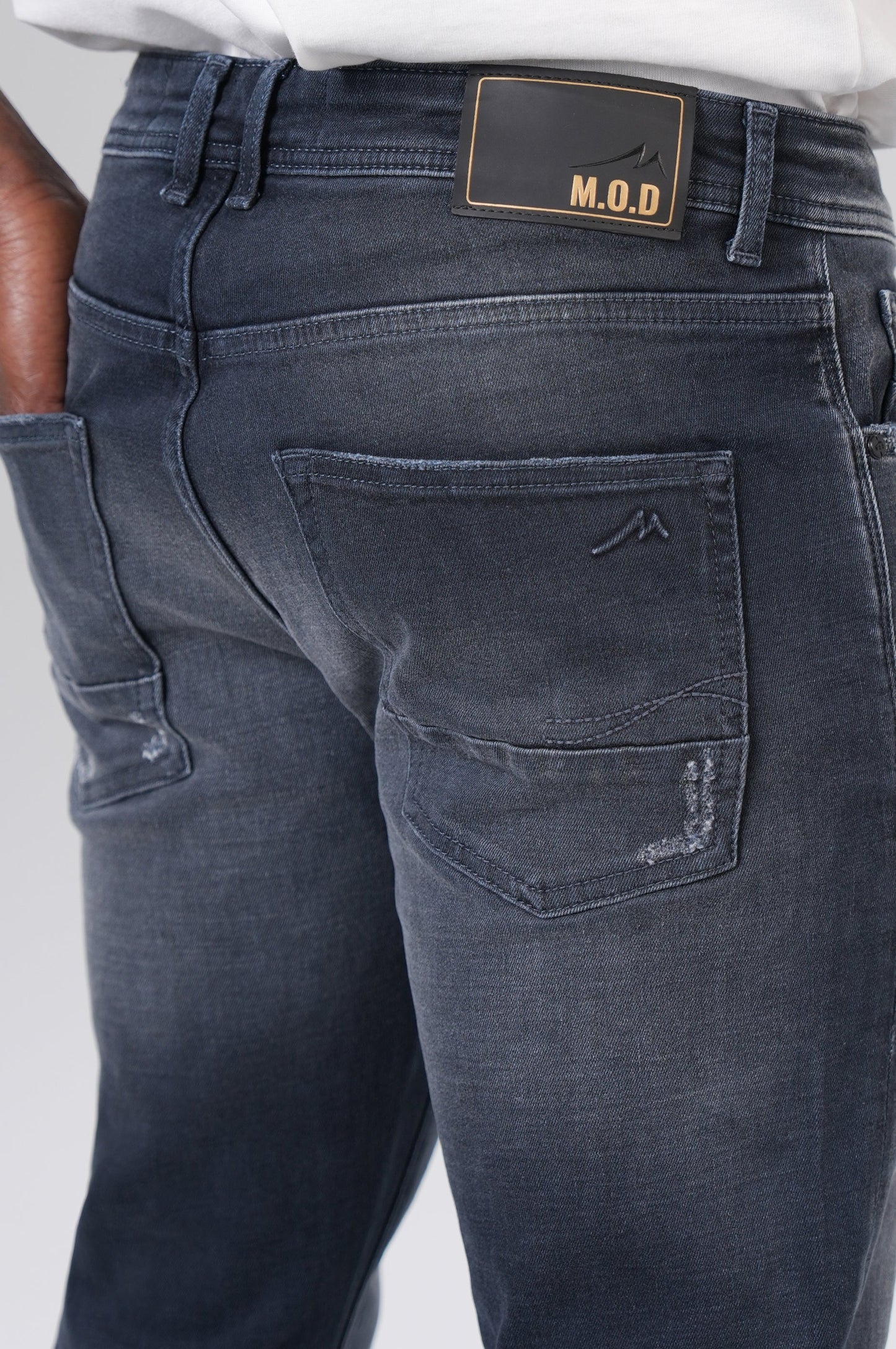 Alf Tapered | Cabinet Blue Grey