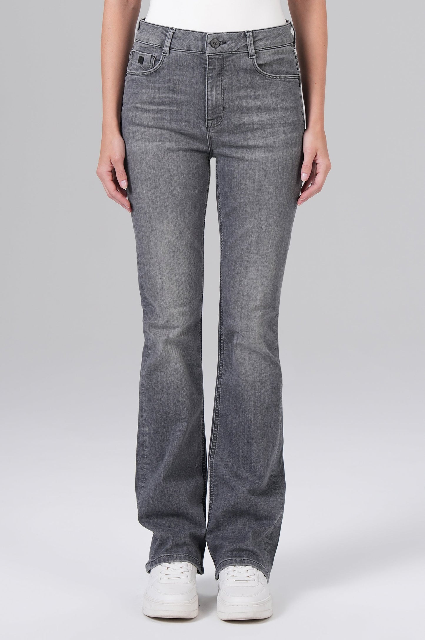 Sina Bootcut | Clock Grey