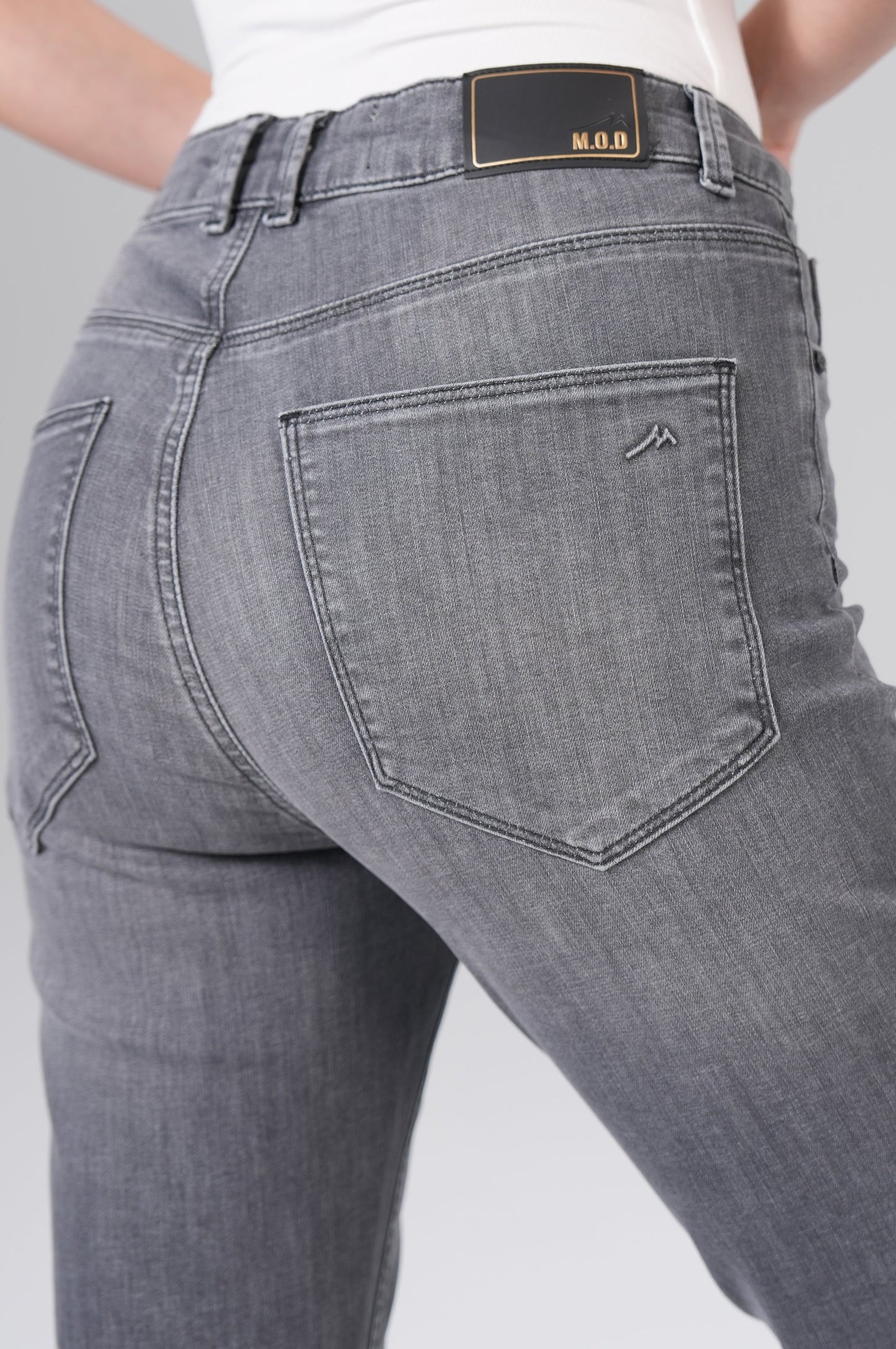 Sina Bootcut | Clock Grey