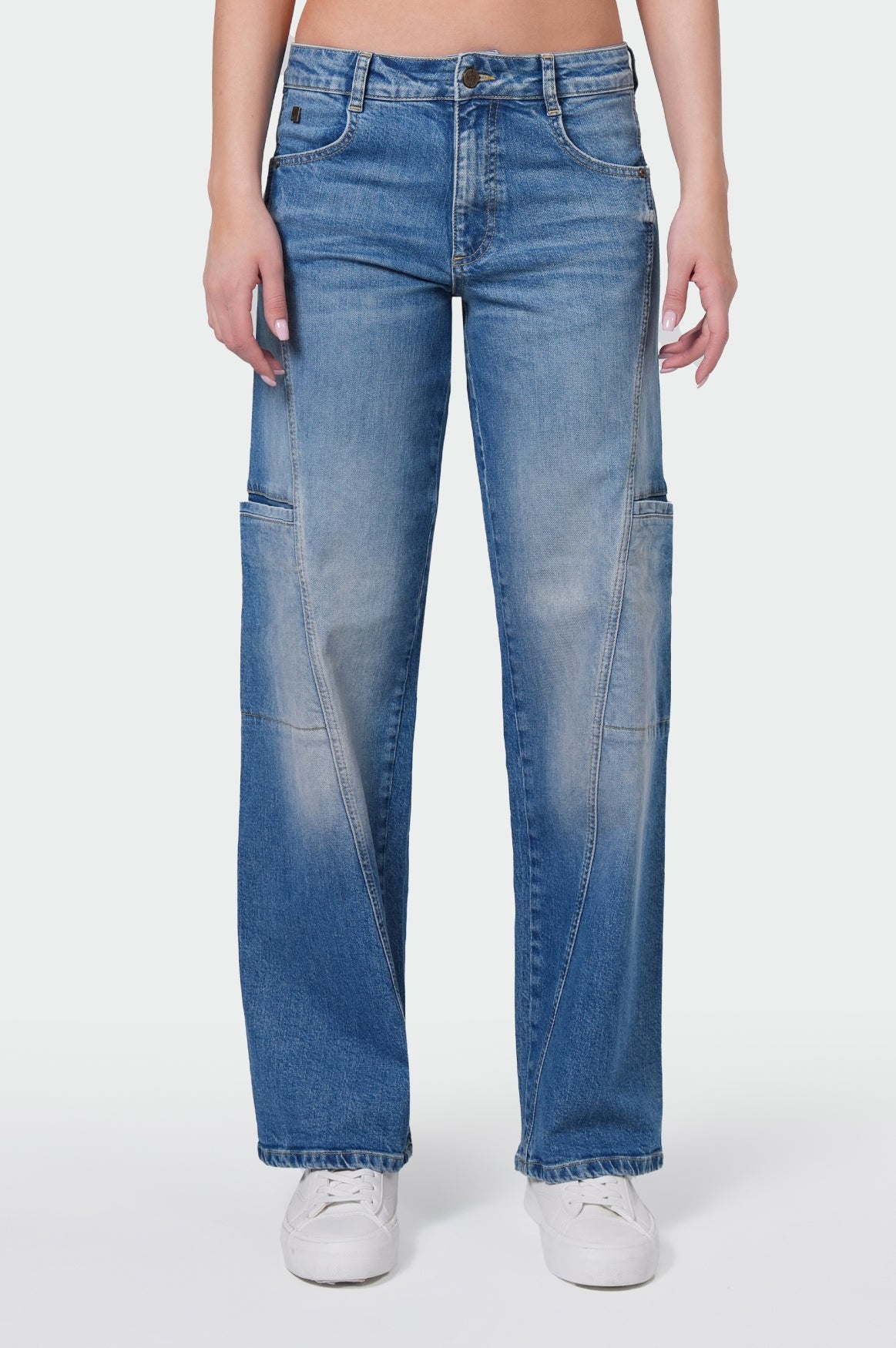 Nova Wide Leg | Creep Blue