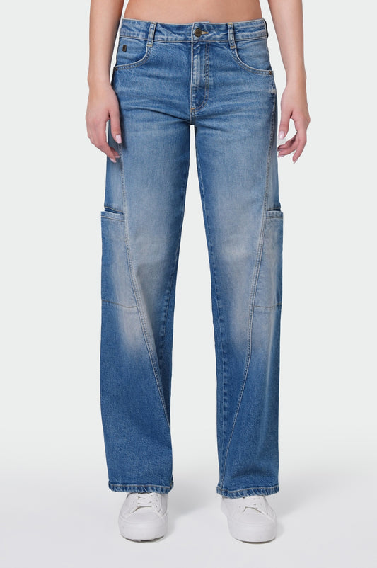 Nova Wide Leg | Creep Blue