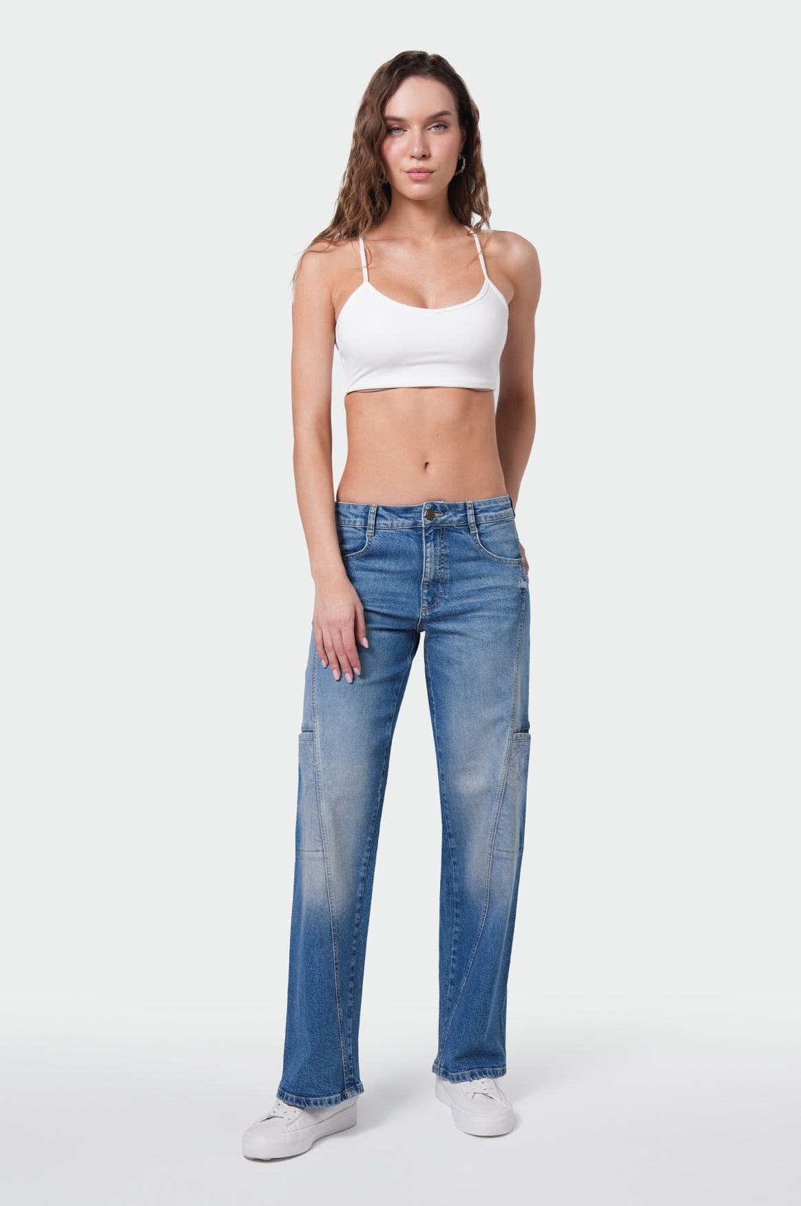Nova Wide Leg | Creep Blue