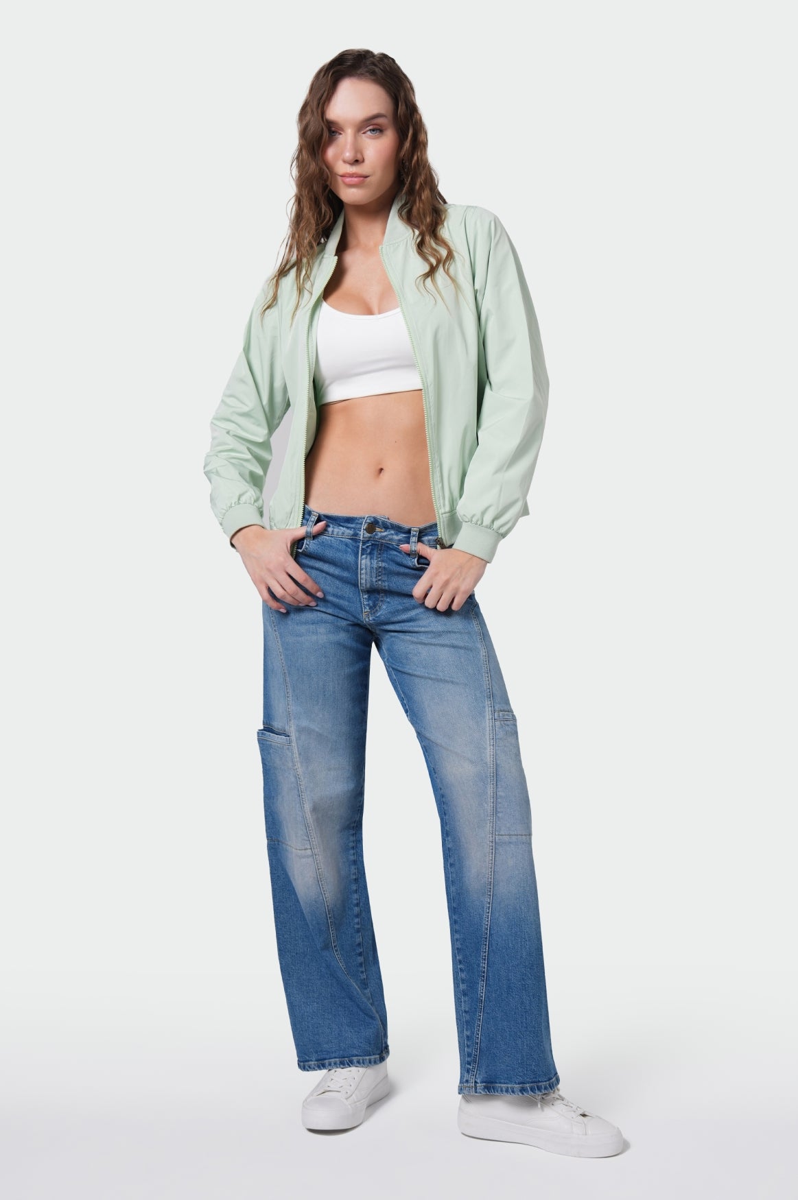Nova Wide Leg | Creep Blue