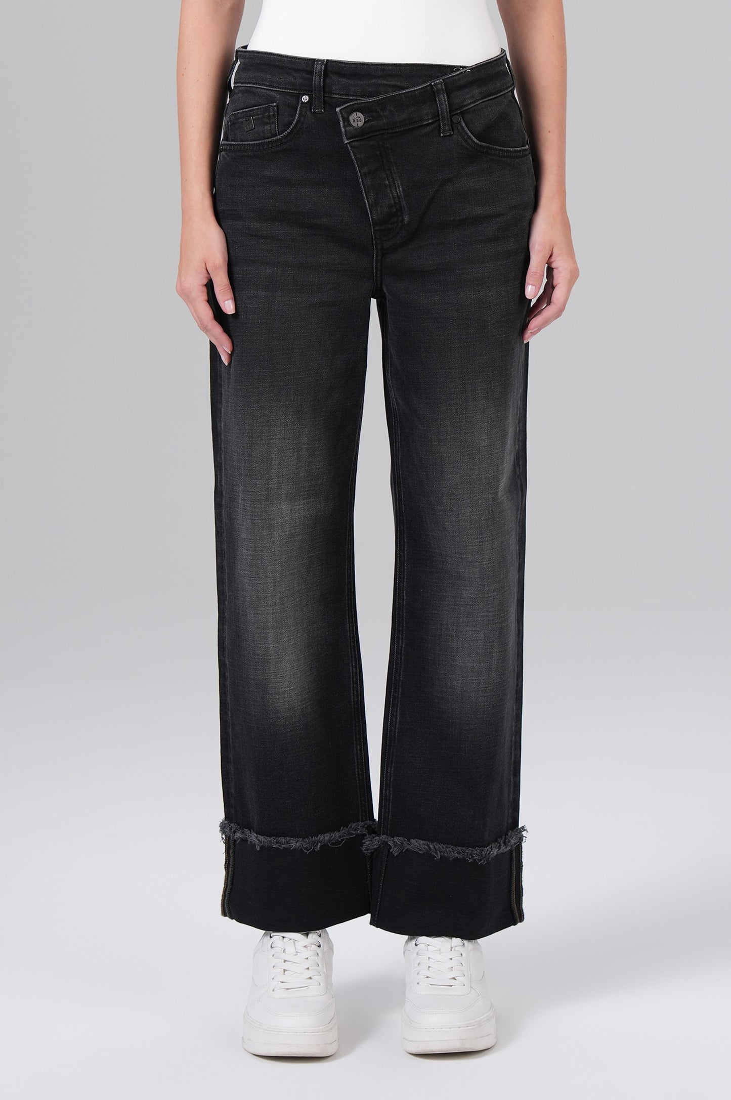 Nubia Wide Leg | Candy Black