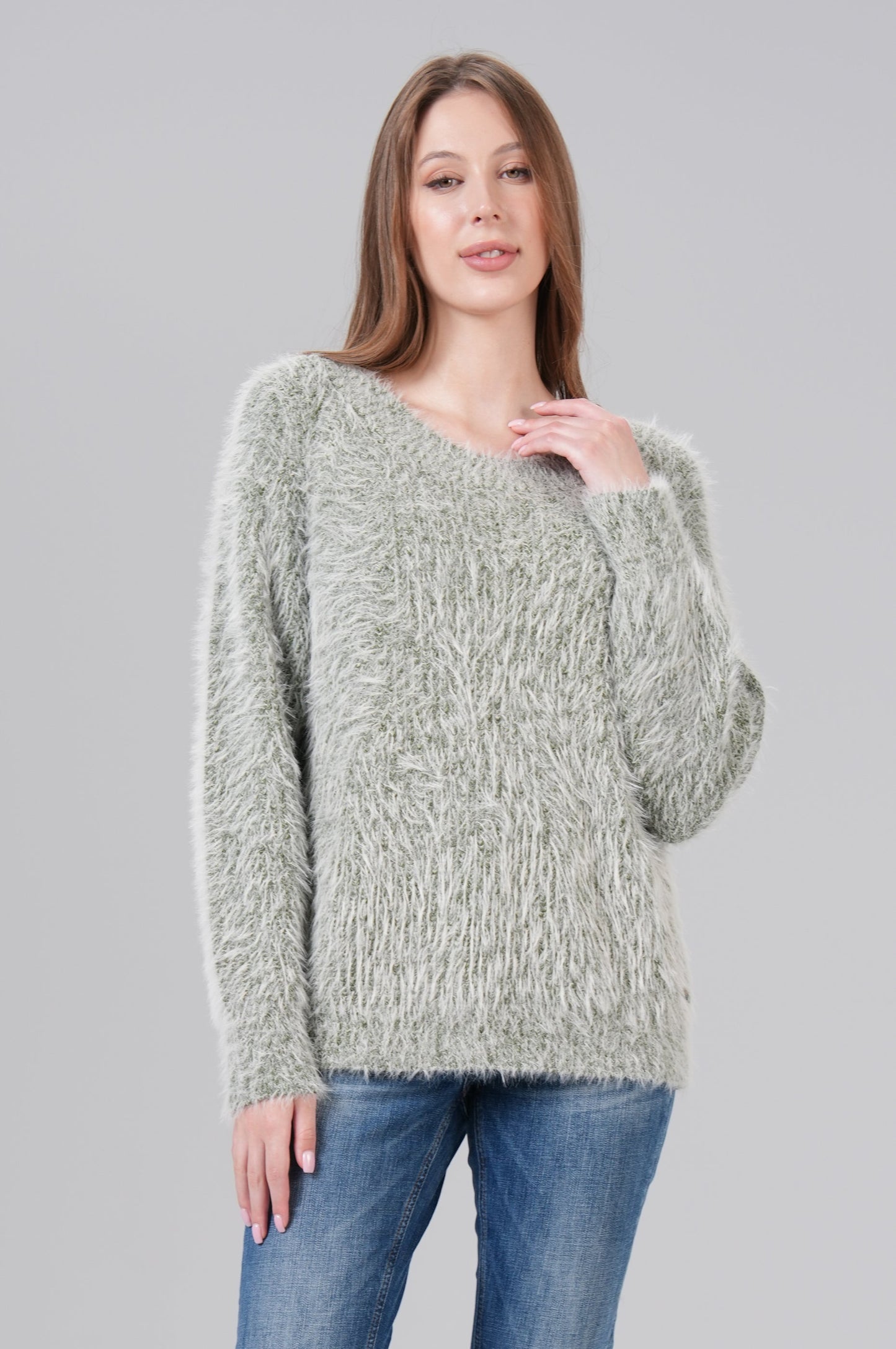 Women Pullover | Khaki