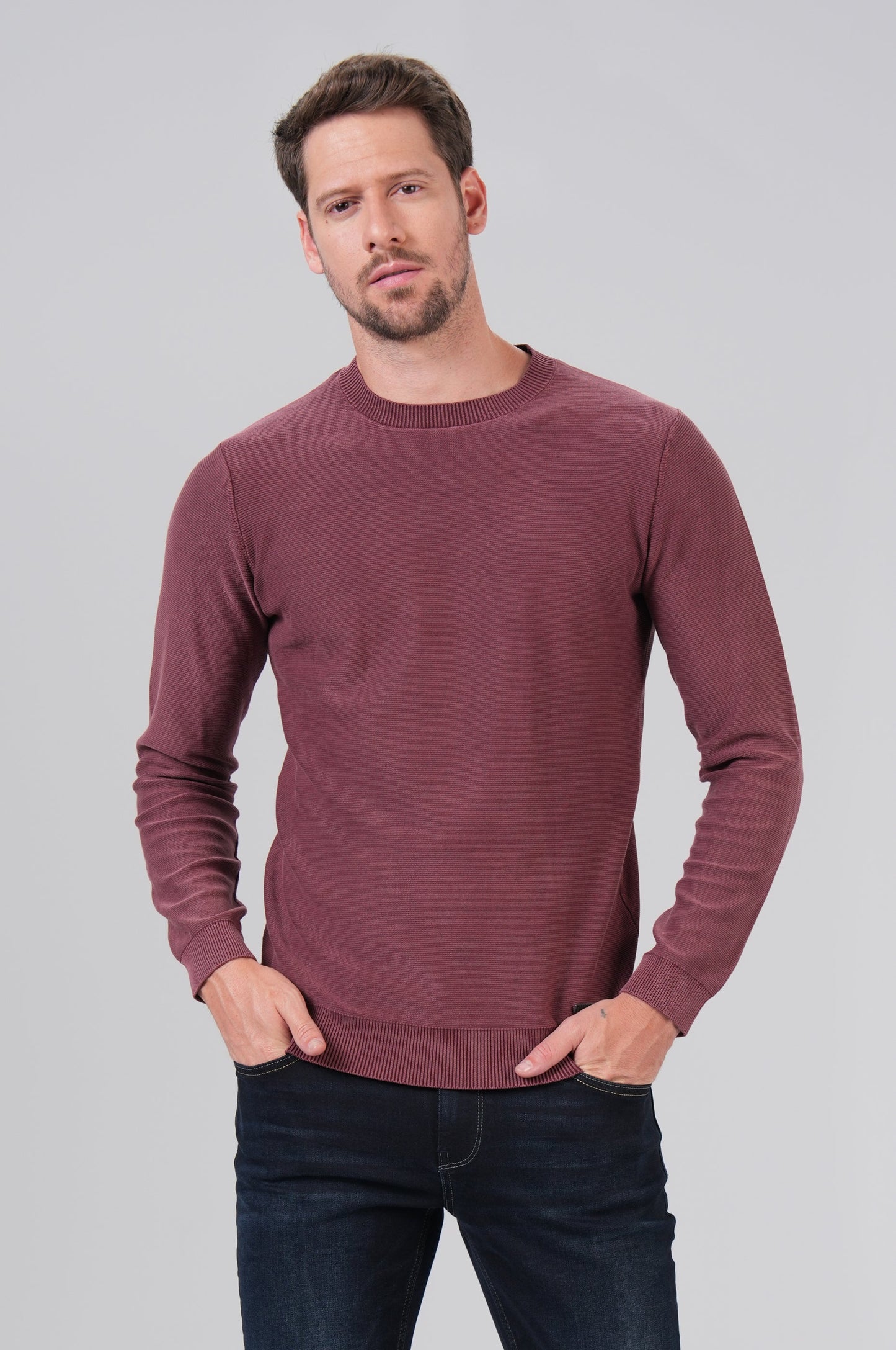Pullover Men | Burgundy