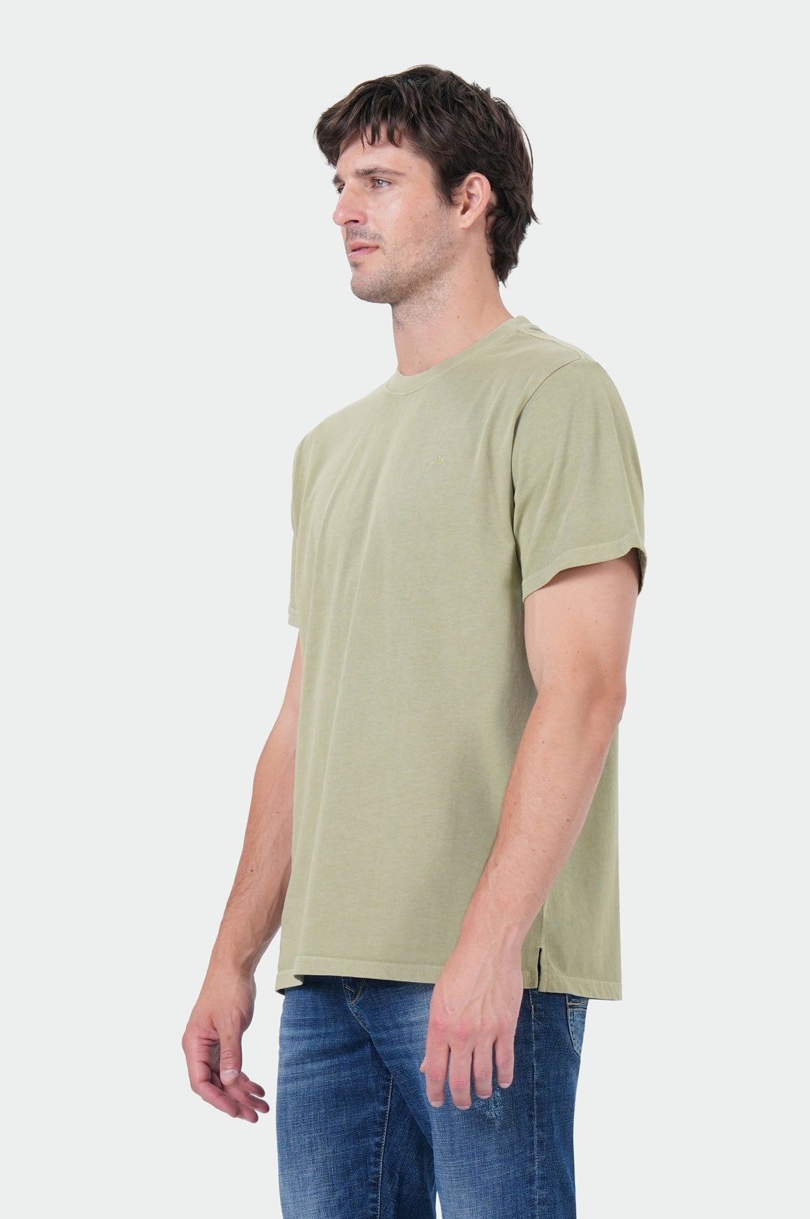 Erik T-Shirt | Gray Green