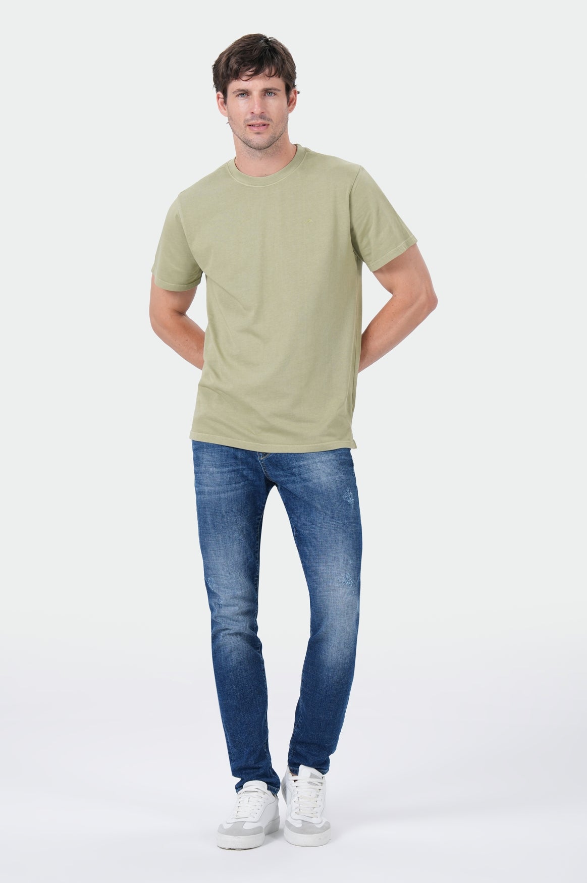 Erik T-Shirt | Gray Green