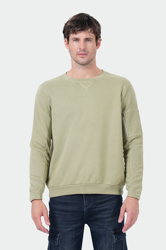 Finn Sweatshirt | Gray Green