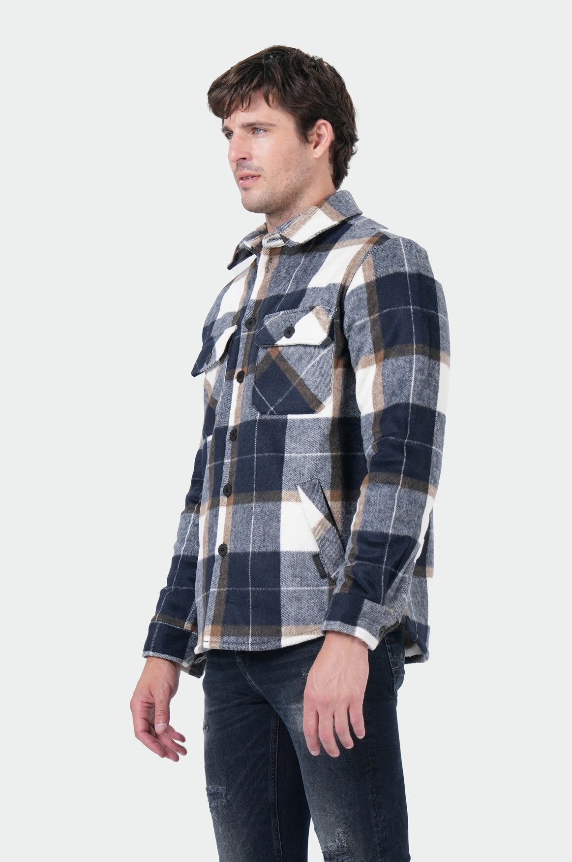 Max Shirt | Blue Check
