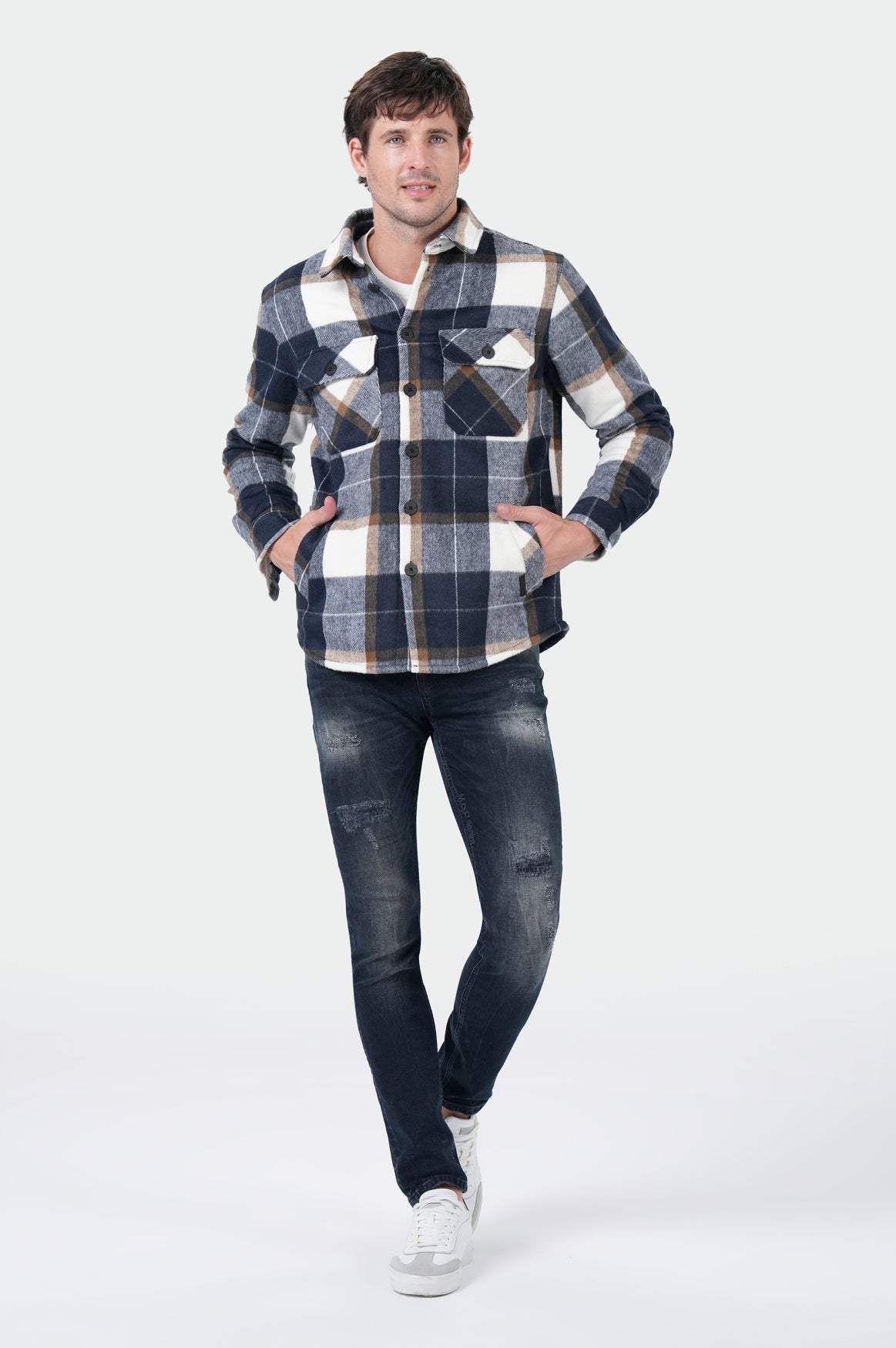 Max Shirt | Blue Check