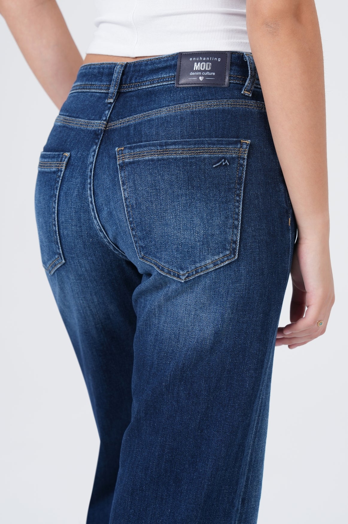 Nicola Wide Leg | Echo Blue