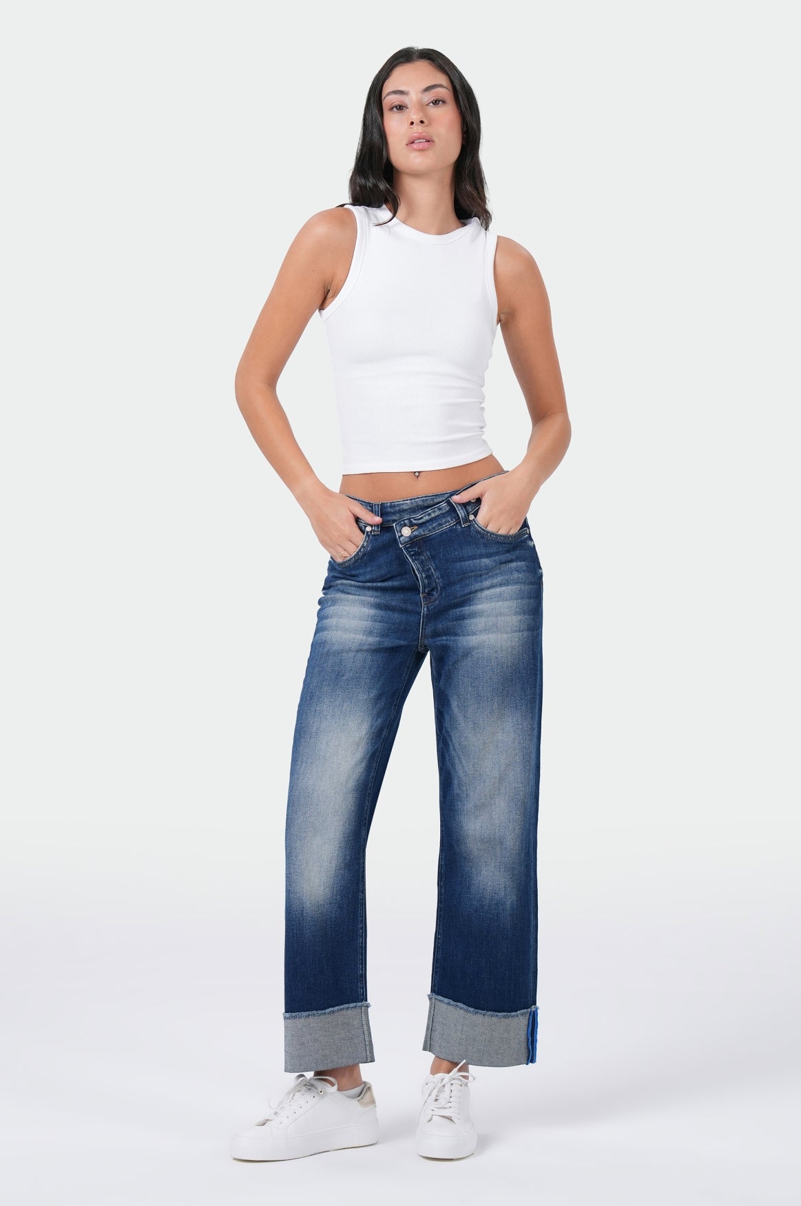 Nubia Wide Leg | Exo Blue
