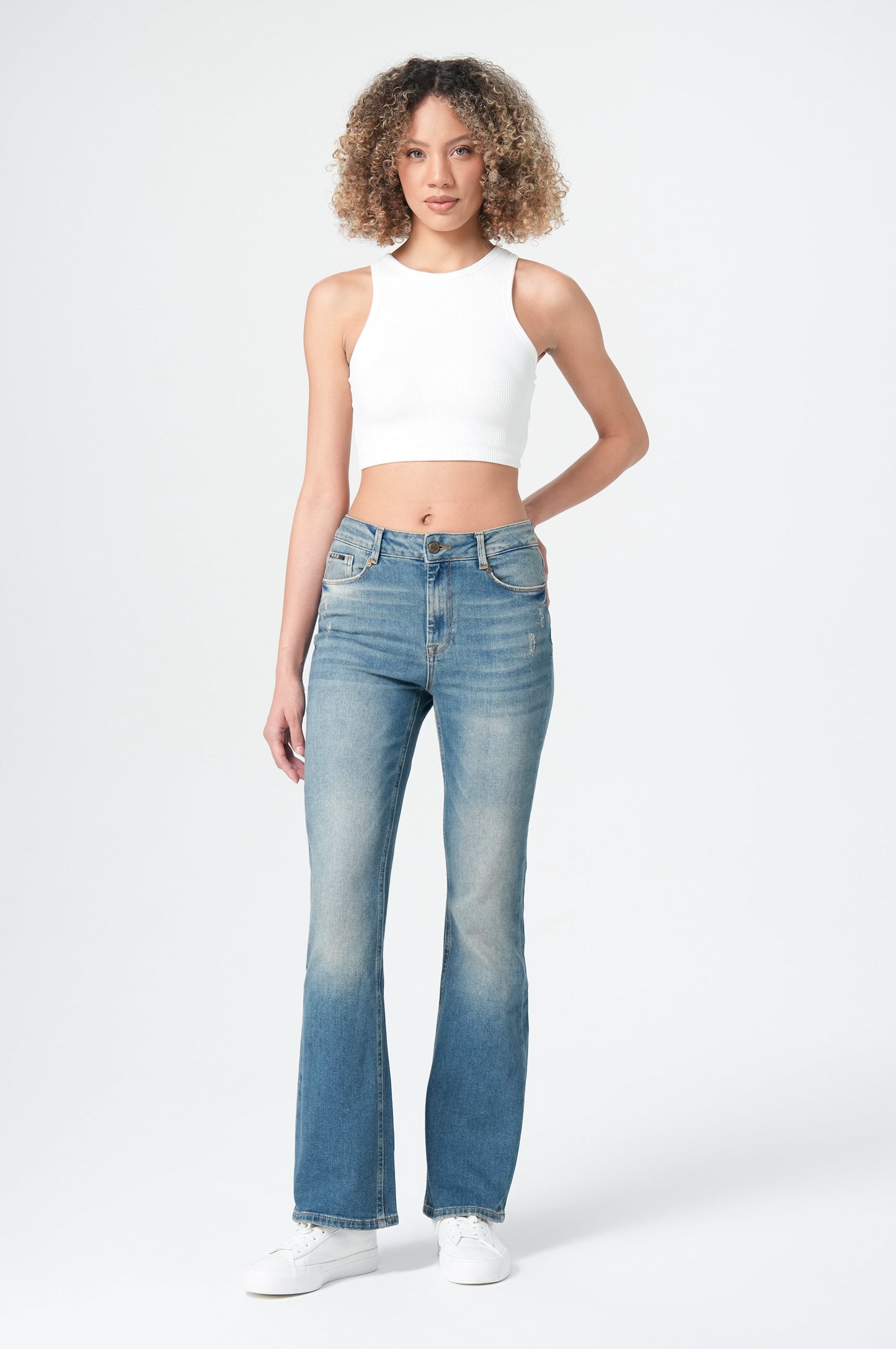 Sina Bootcut | Chronic Blue