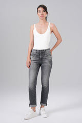 Rea High Regular Fit | Coffee Grey