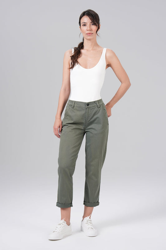 Channel Chino | Thyme Green