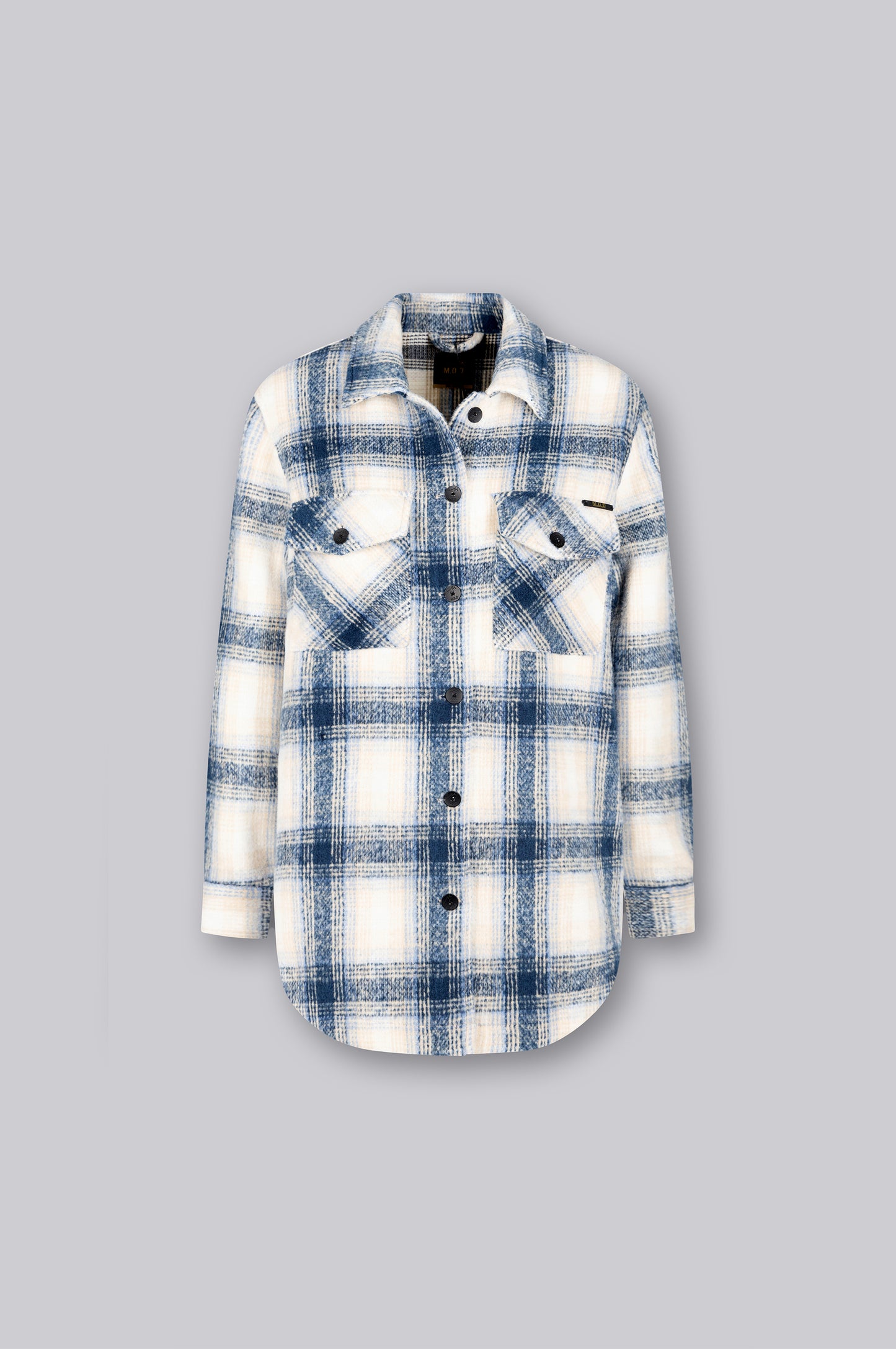 Women Jacket Waffle - M.O.D - Blue/Chalk Check - 5