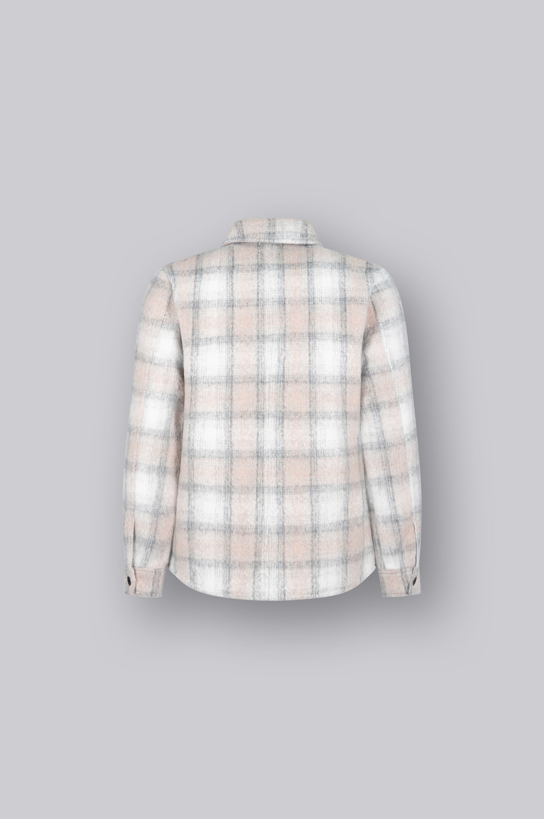 Men Flanell Shirt - M.O.D - Iron Grey Check - 6