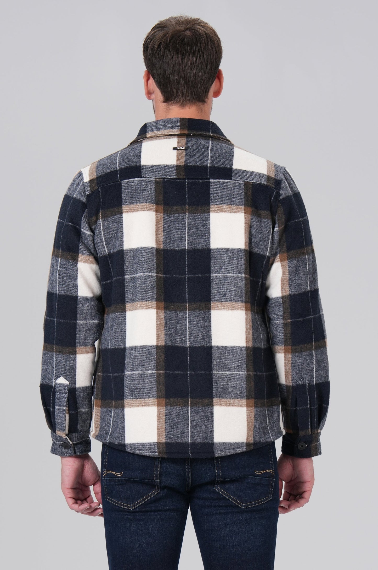 Lined Shirt | Blue Check