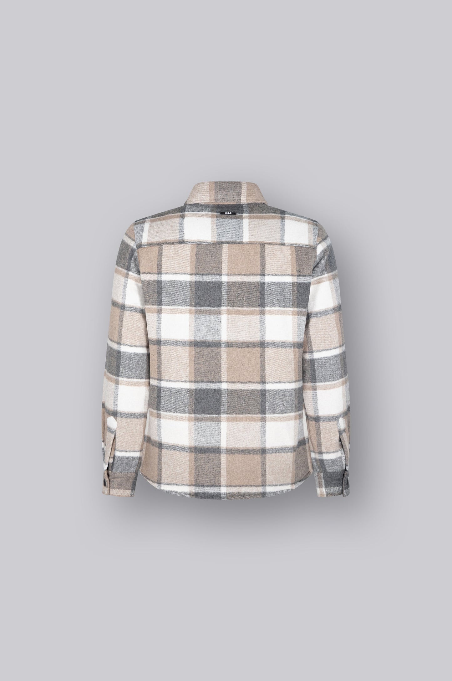 Men Shirt | Beige Check