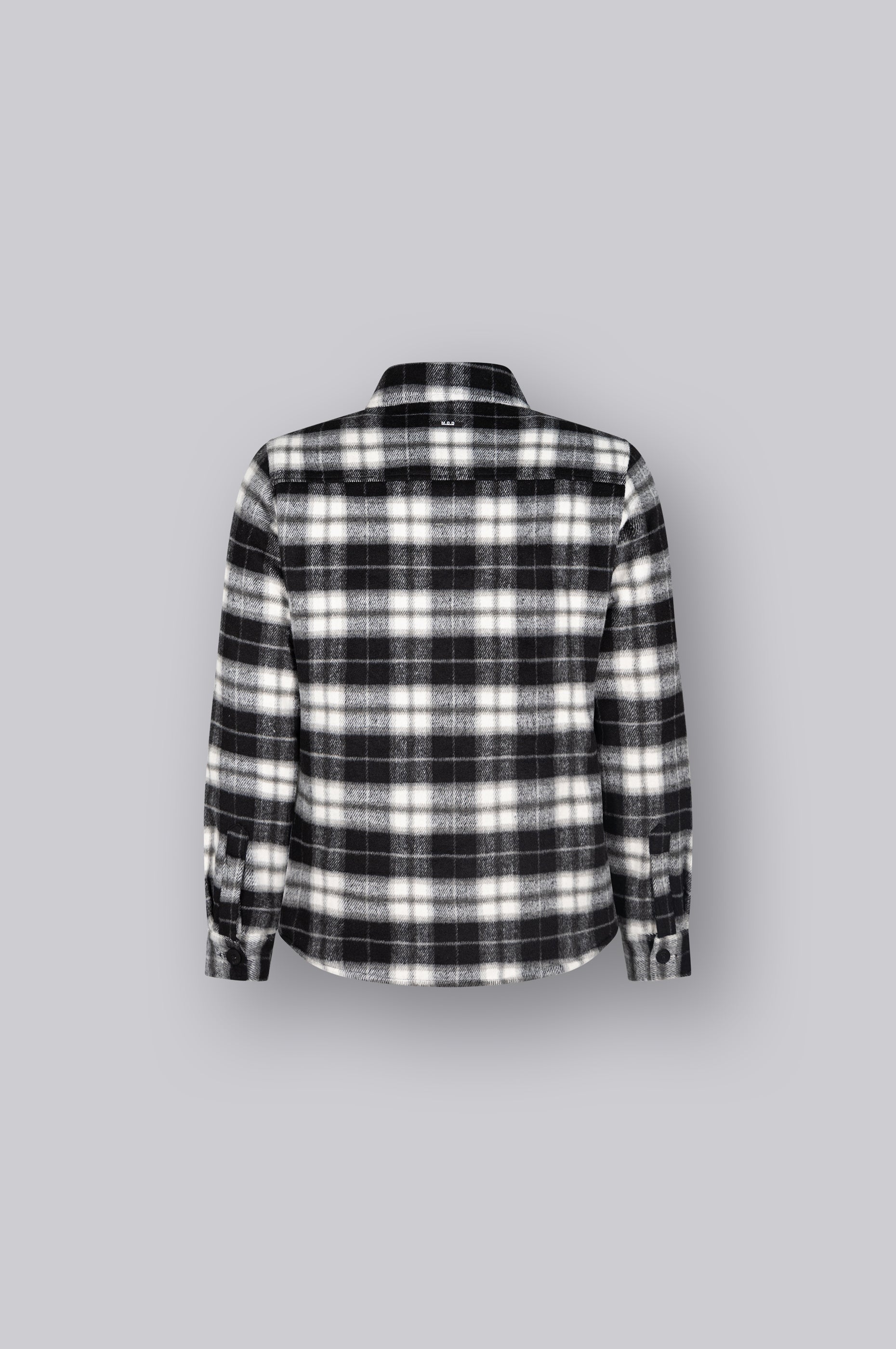 Men Shirt - M.O.D - Black Grey Check - 6