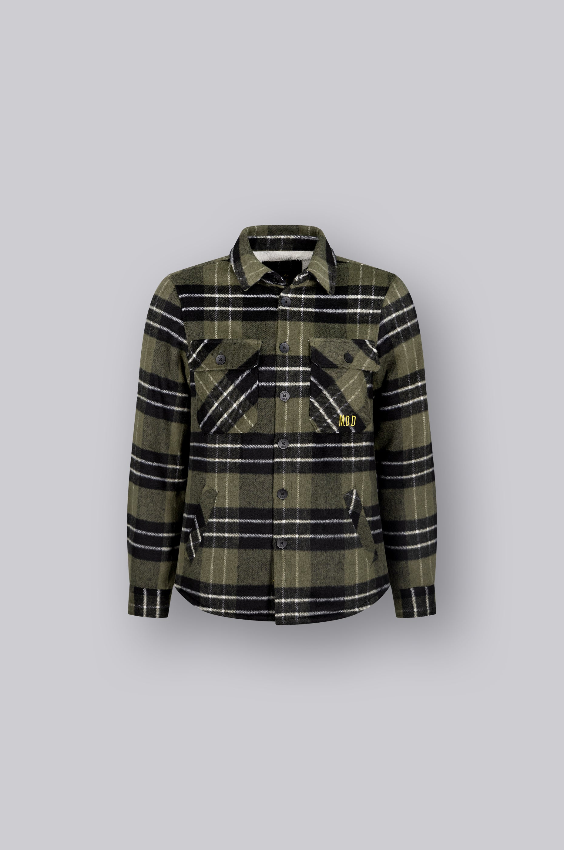 Men Shirt - M.O.D - Forest/Black Check - 5