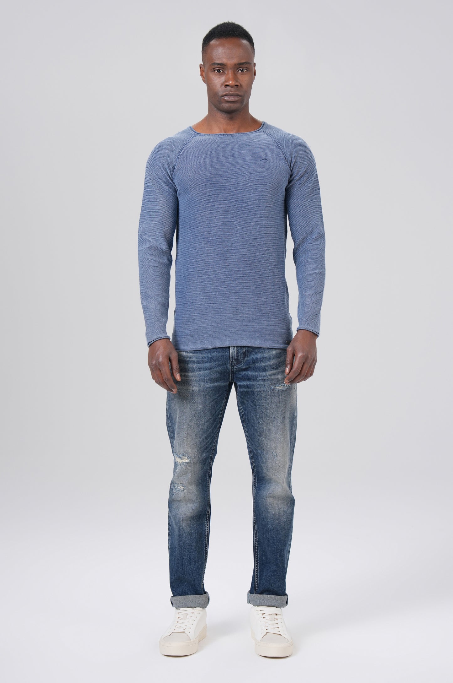 Men Pullover - Midnight Blue