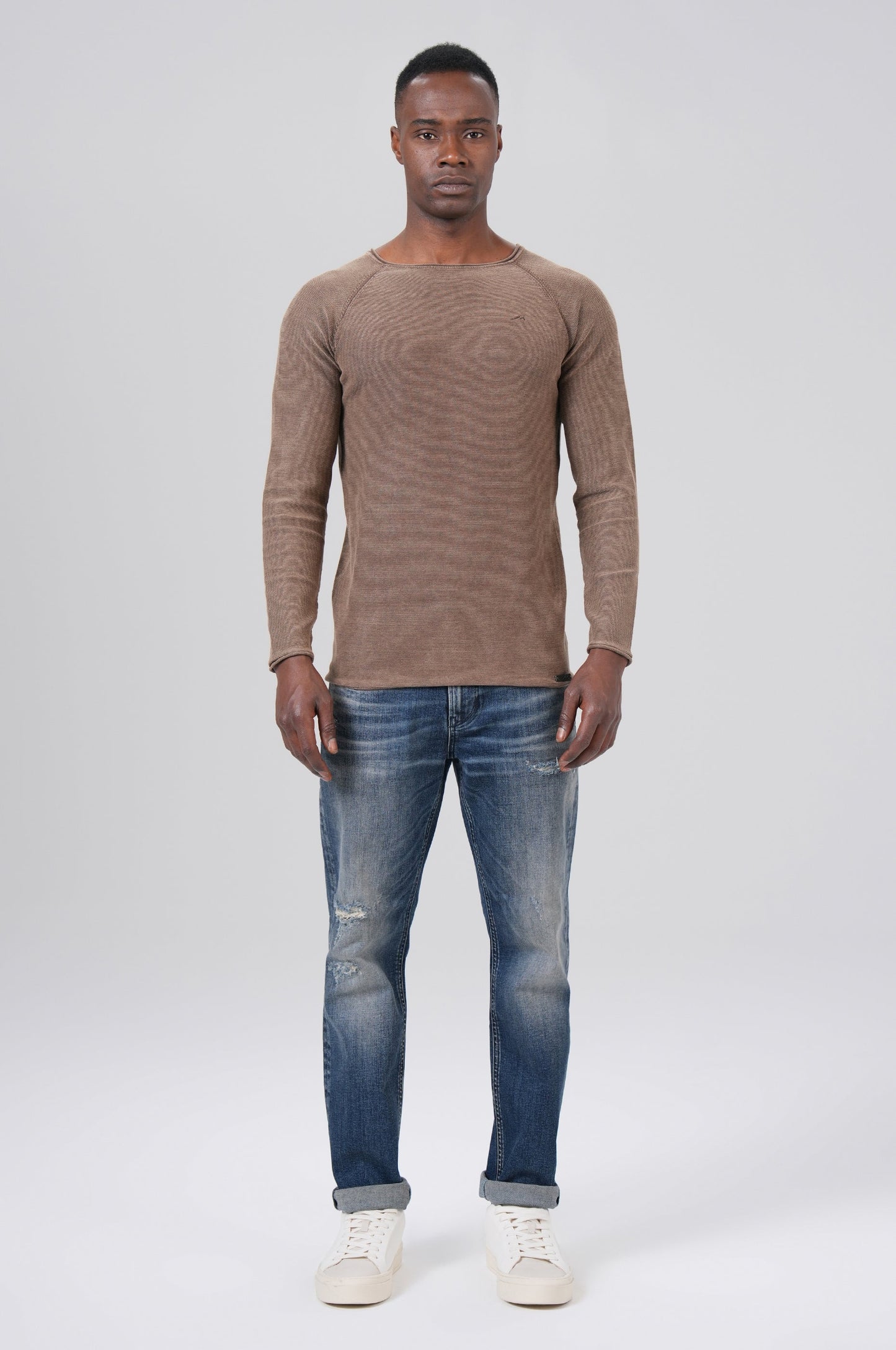 Men Pullover | Brown