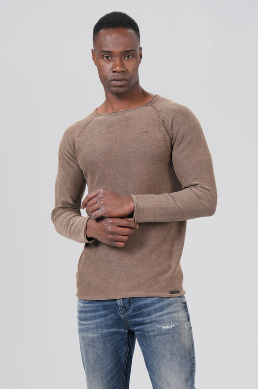 Men Pullover - M.O.D - Brown - 1