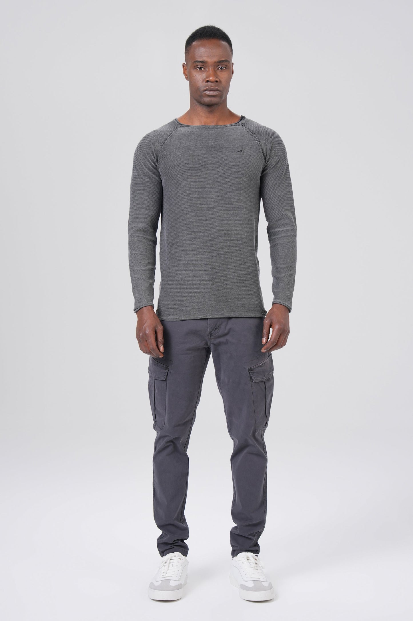Men Pullover | Iron Grey