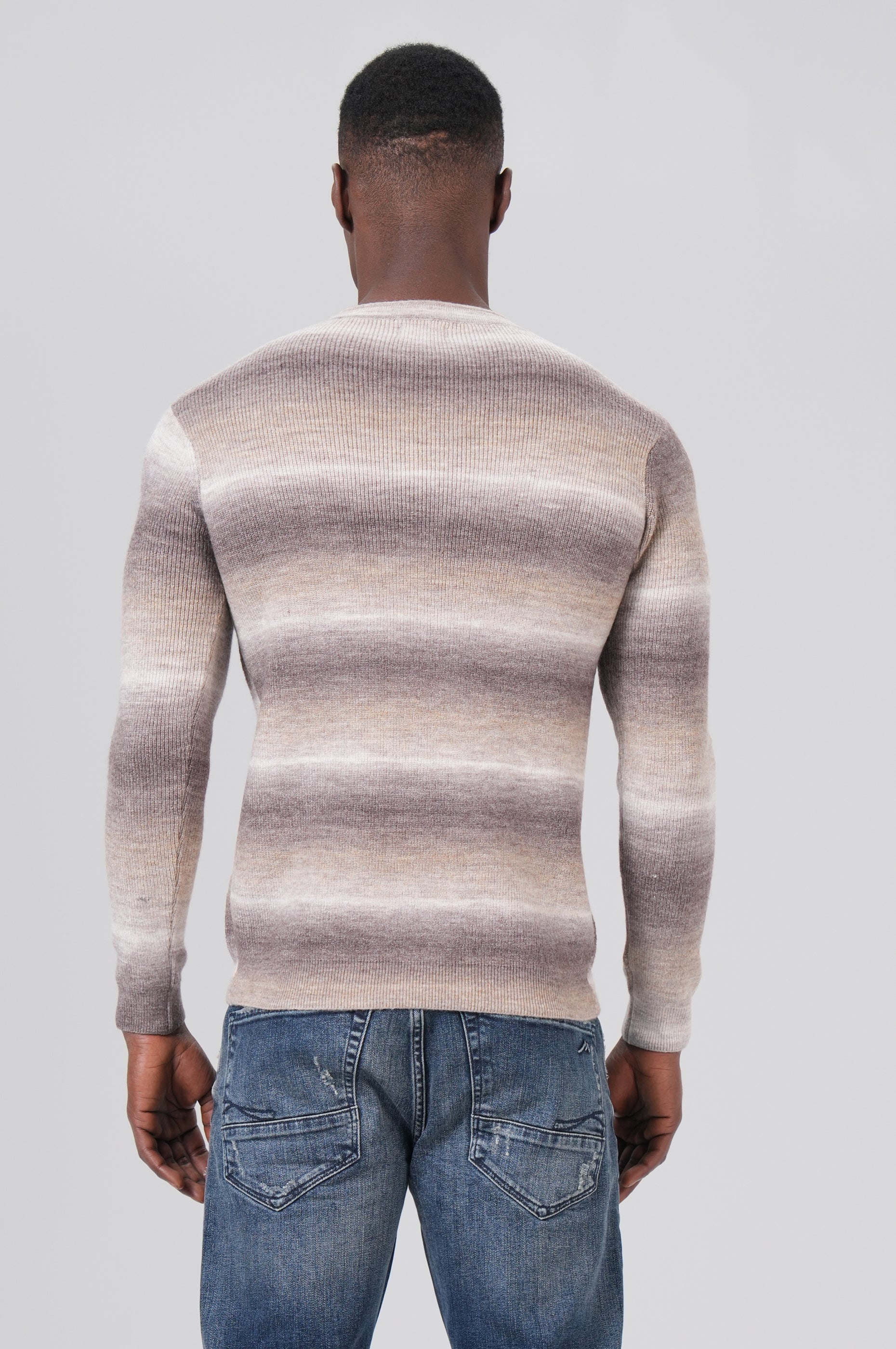 Men Pullover - M.O.D - Beige Block - 3