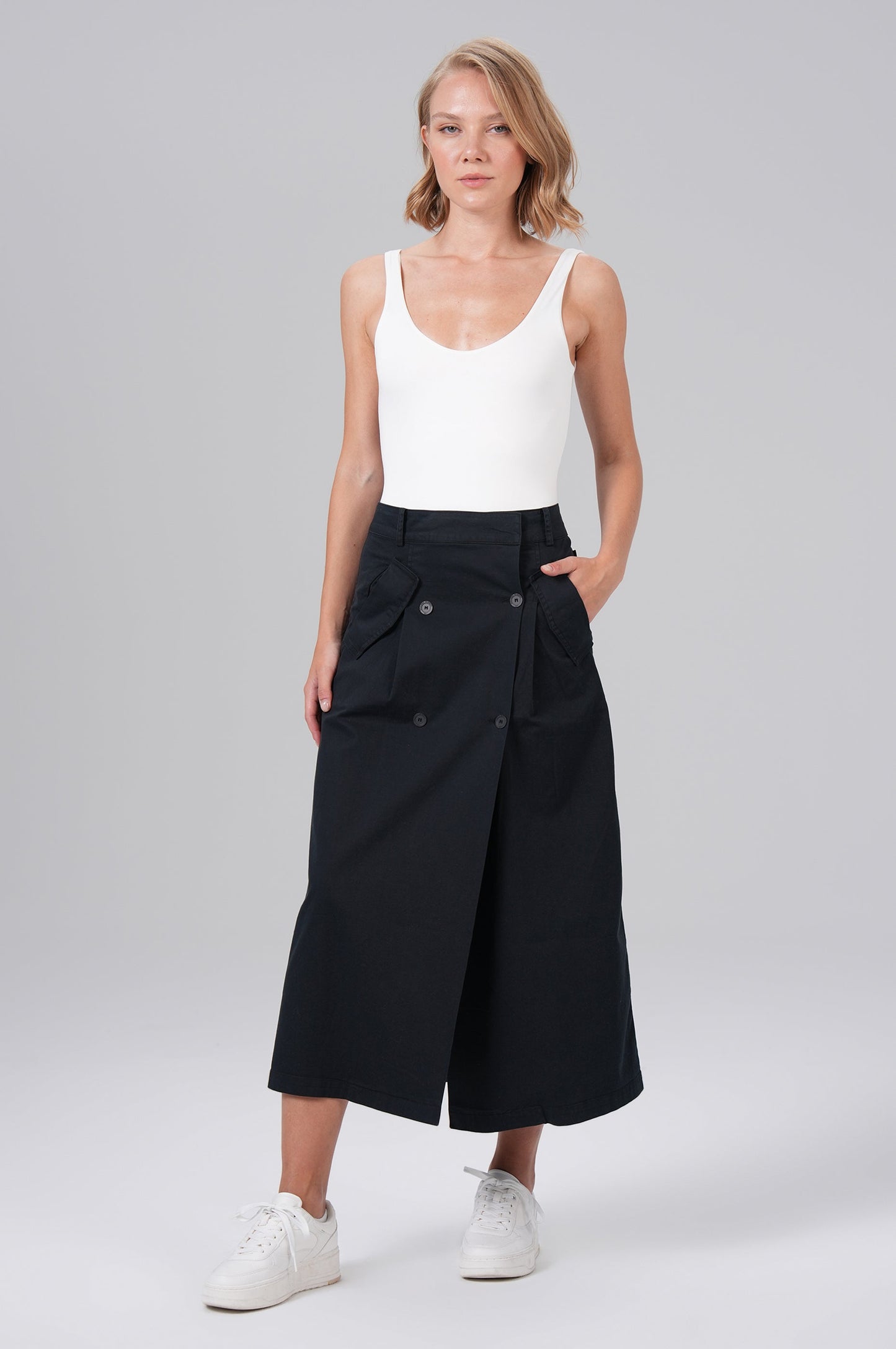 Wrap Skirt | Black