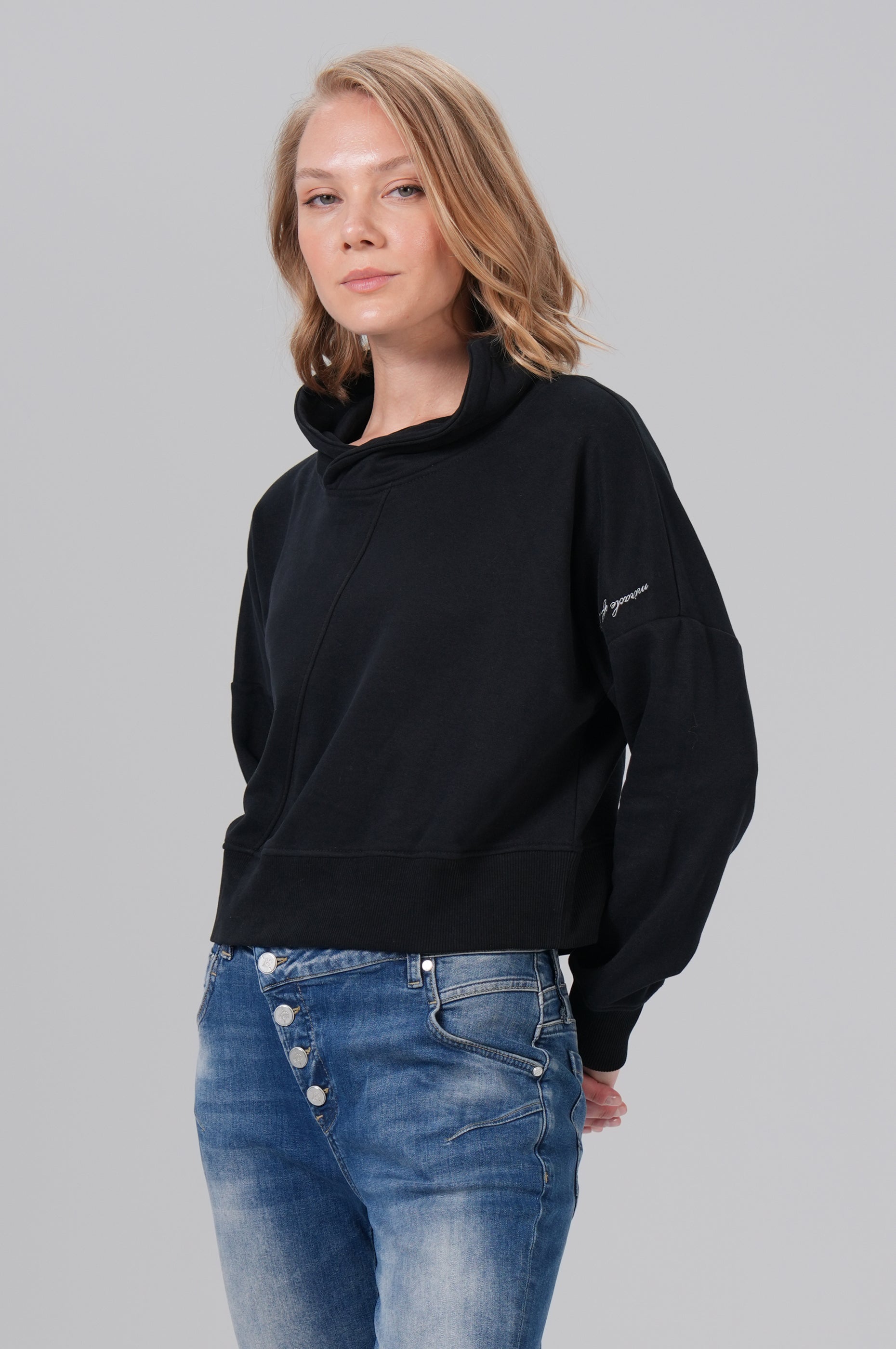 Women Sweatshirt - M.O.D - Black - 2