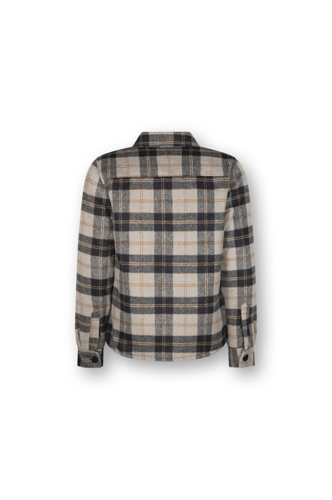 Max Shirt Jacket | Black Grey Check