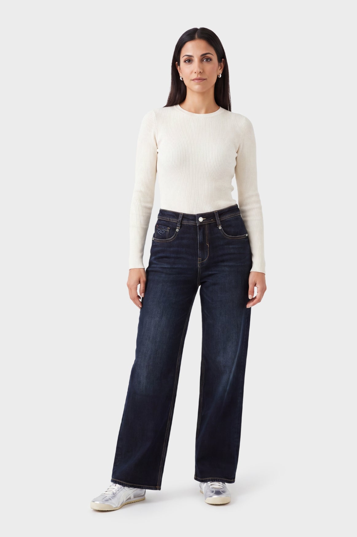 Nicola Wide Leg | Verona Blue