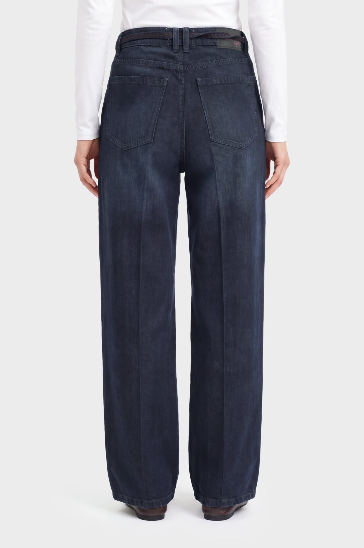 Nikki Wide Leg | Goal Blue Black