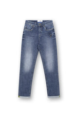 Paula Comfort Straight | Glitter Blue