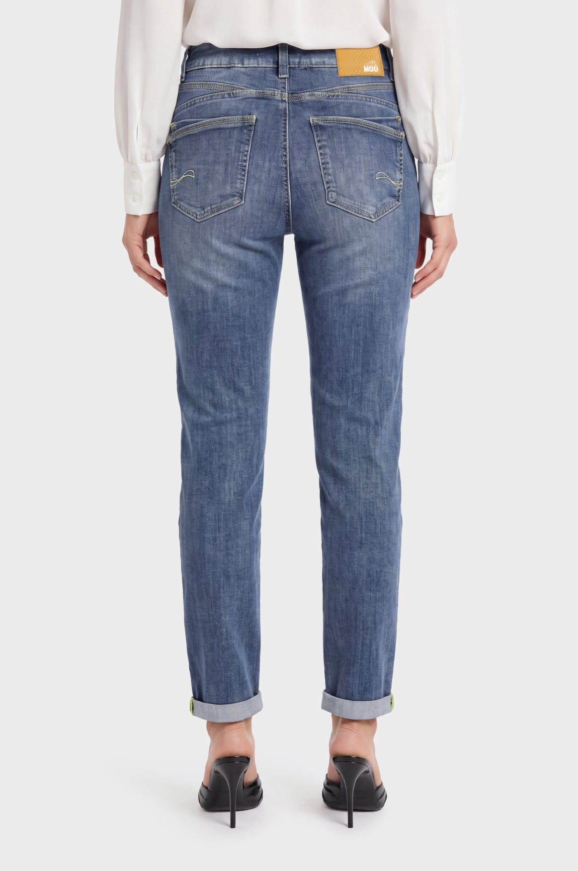 Paula Comfort Straight | Glitter Blue