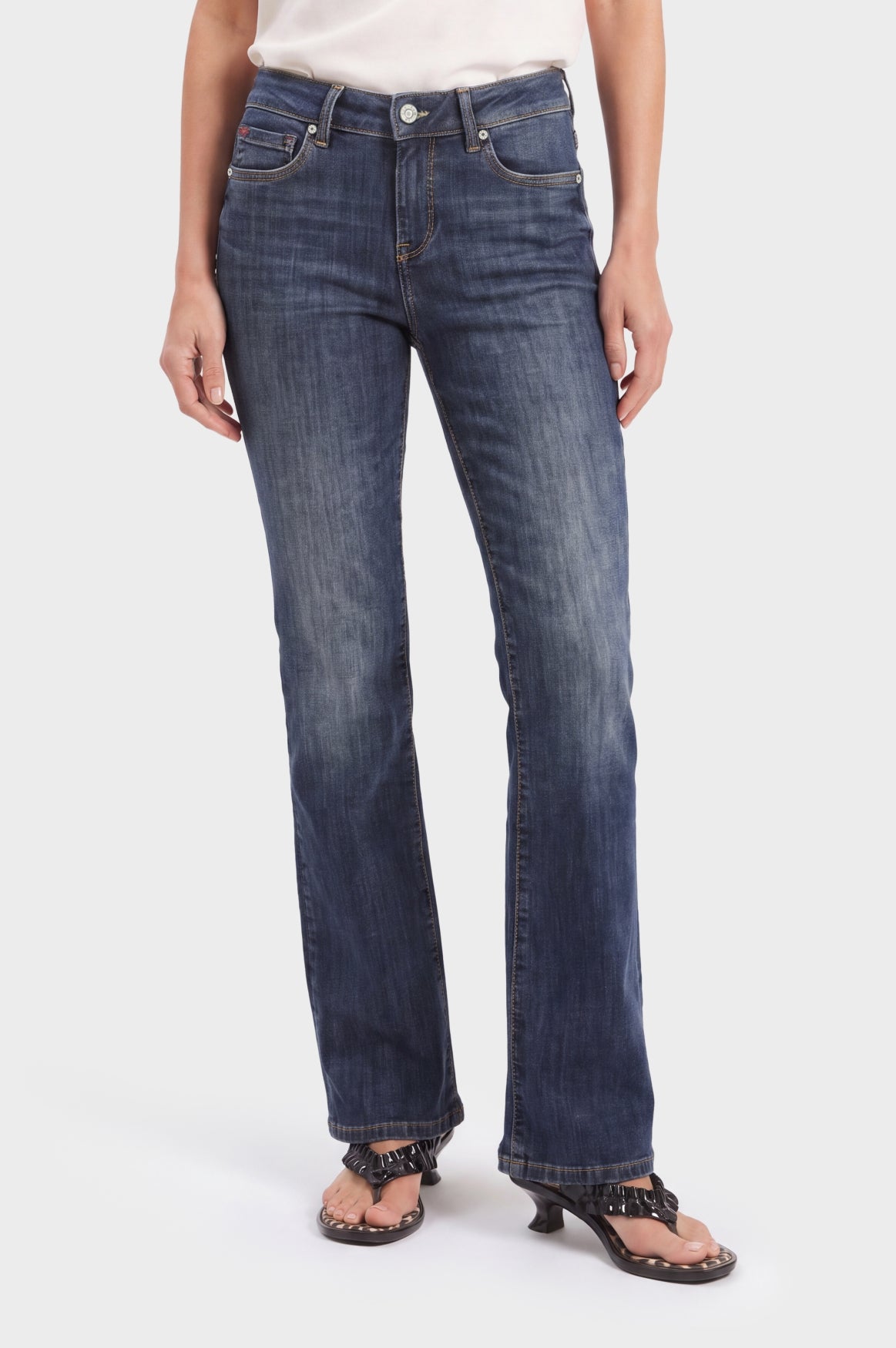 Sina Bootcut | Glass Blue