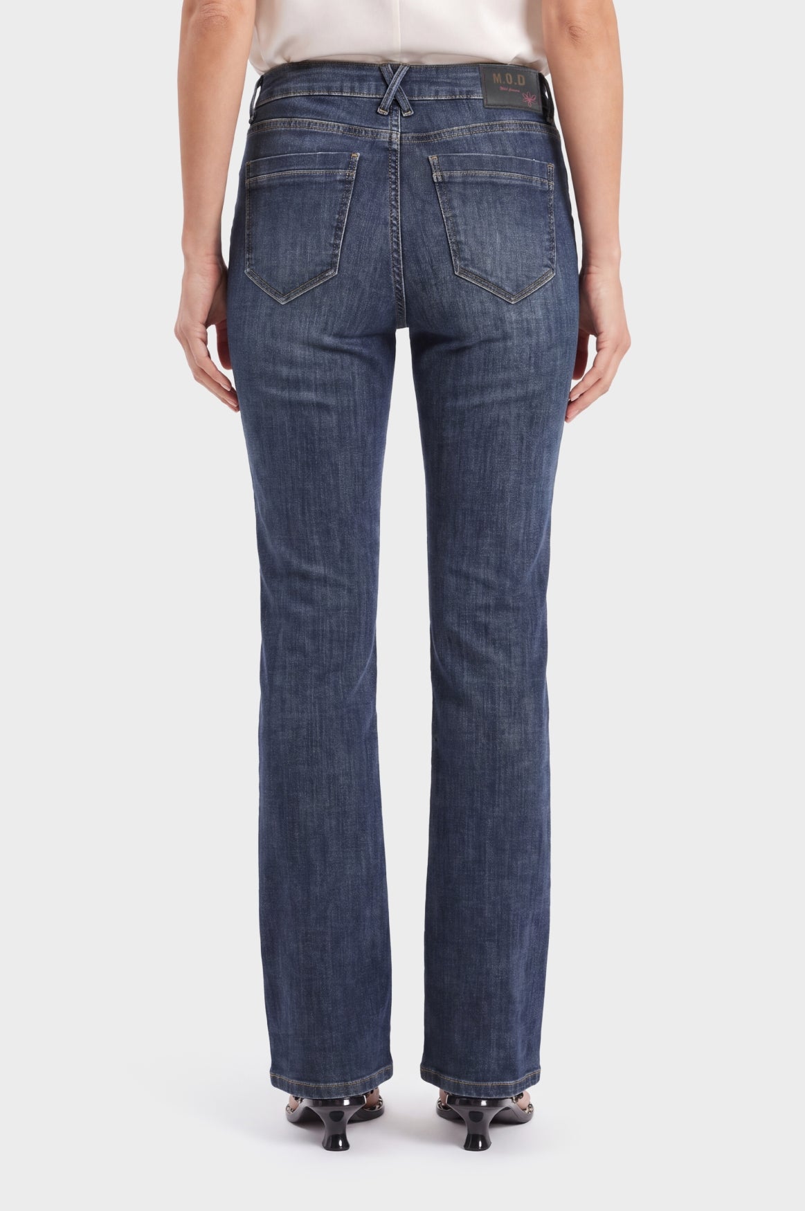 Sina Bootcut | Glass Blue