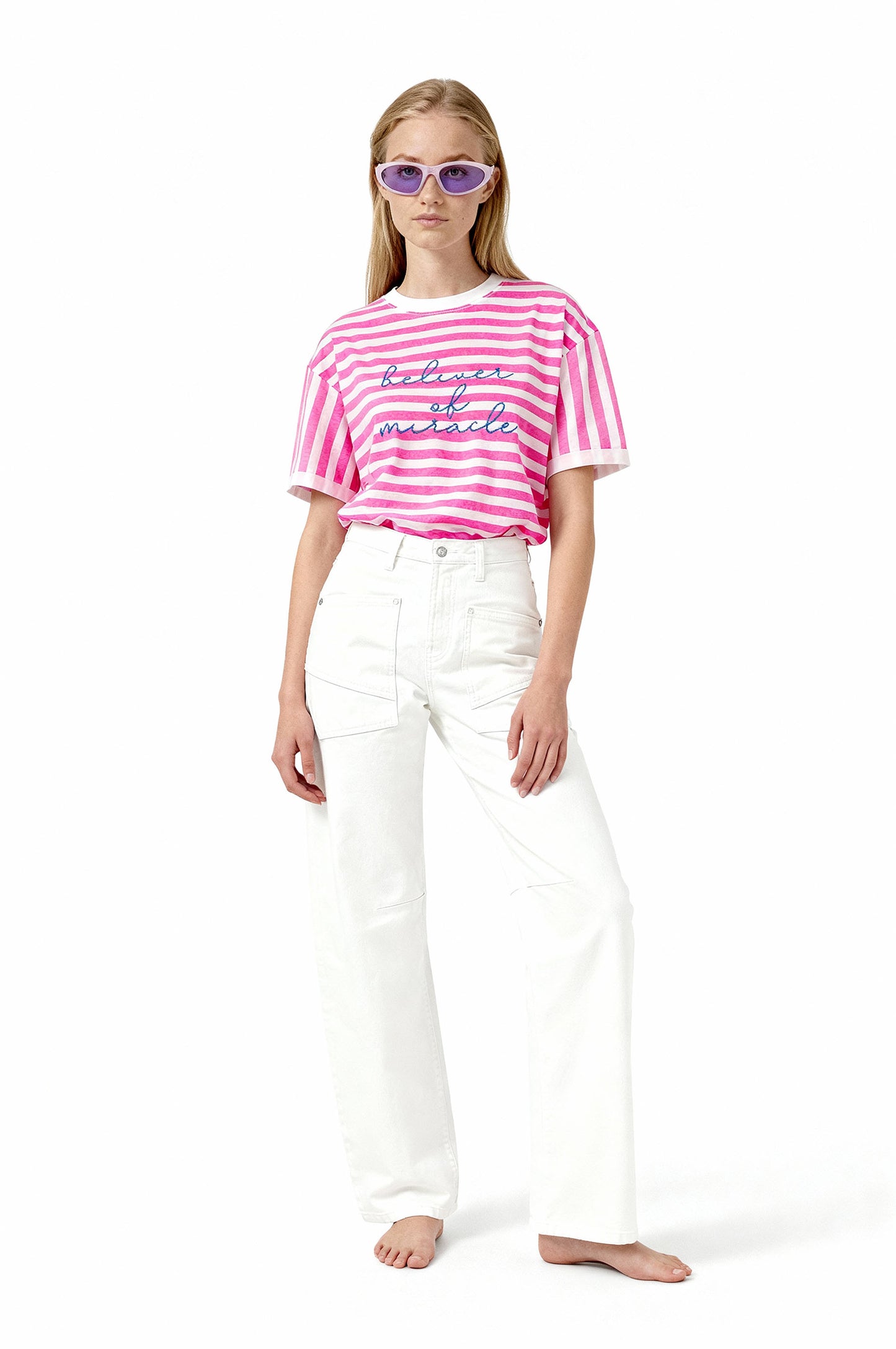 Clara Barrel | White