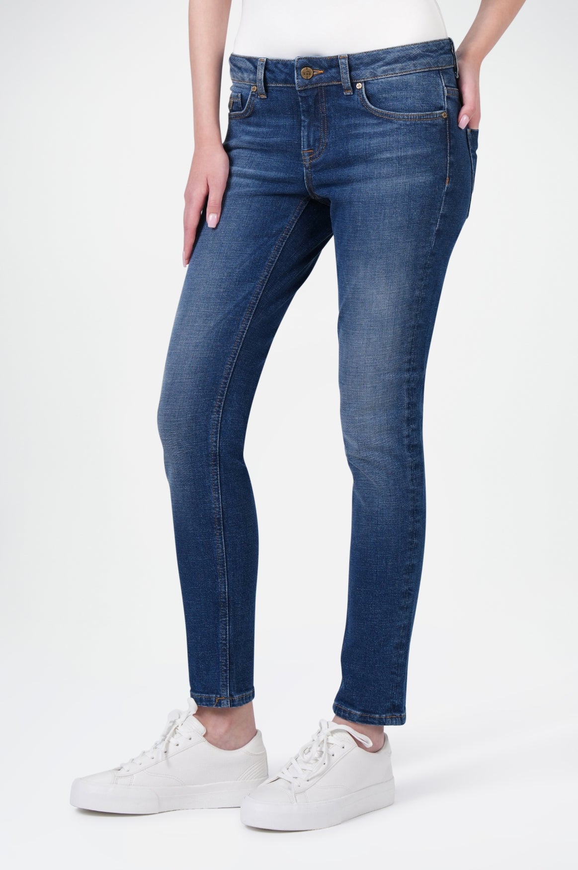 Monika Slim Fit | Mid Blue