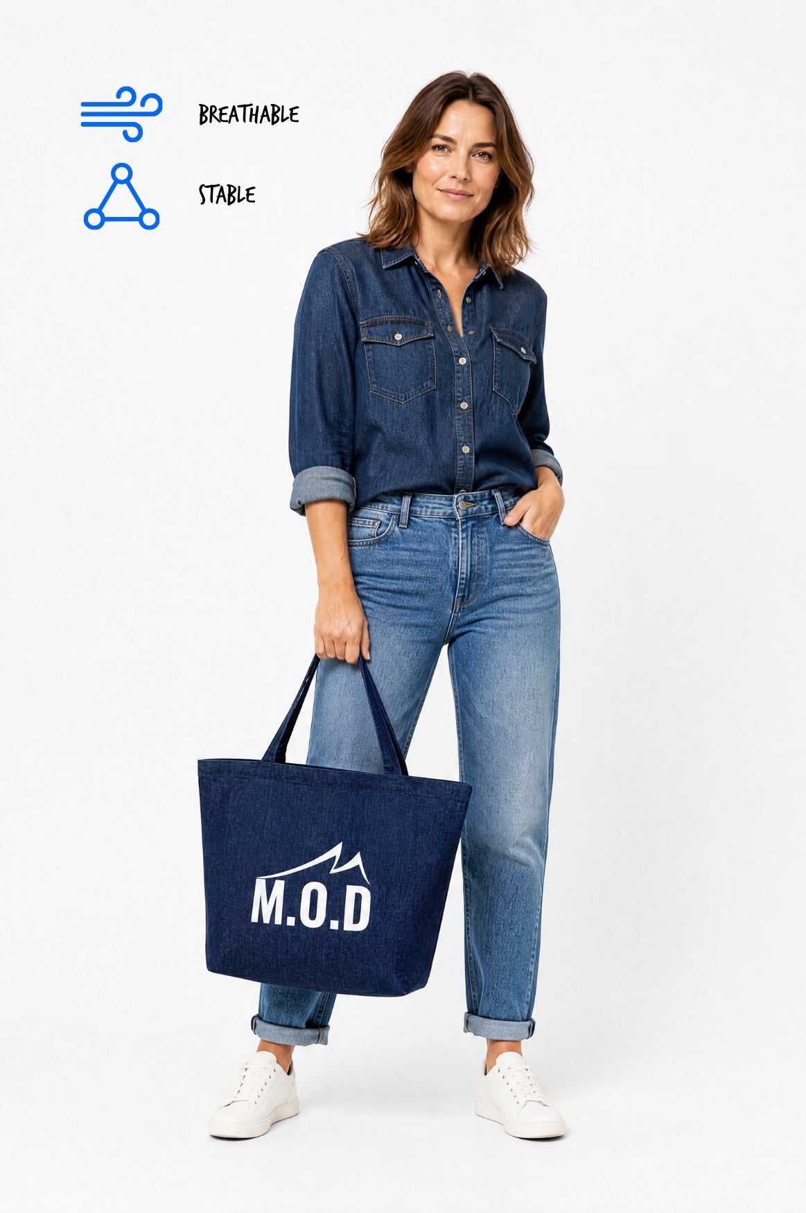 Denim Bag | Light Blue