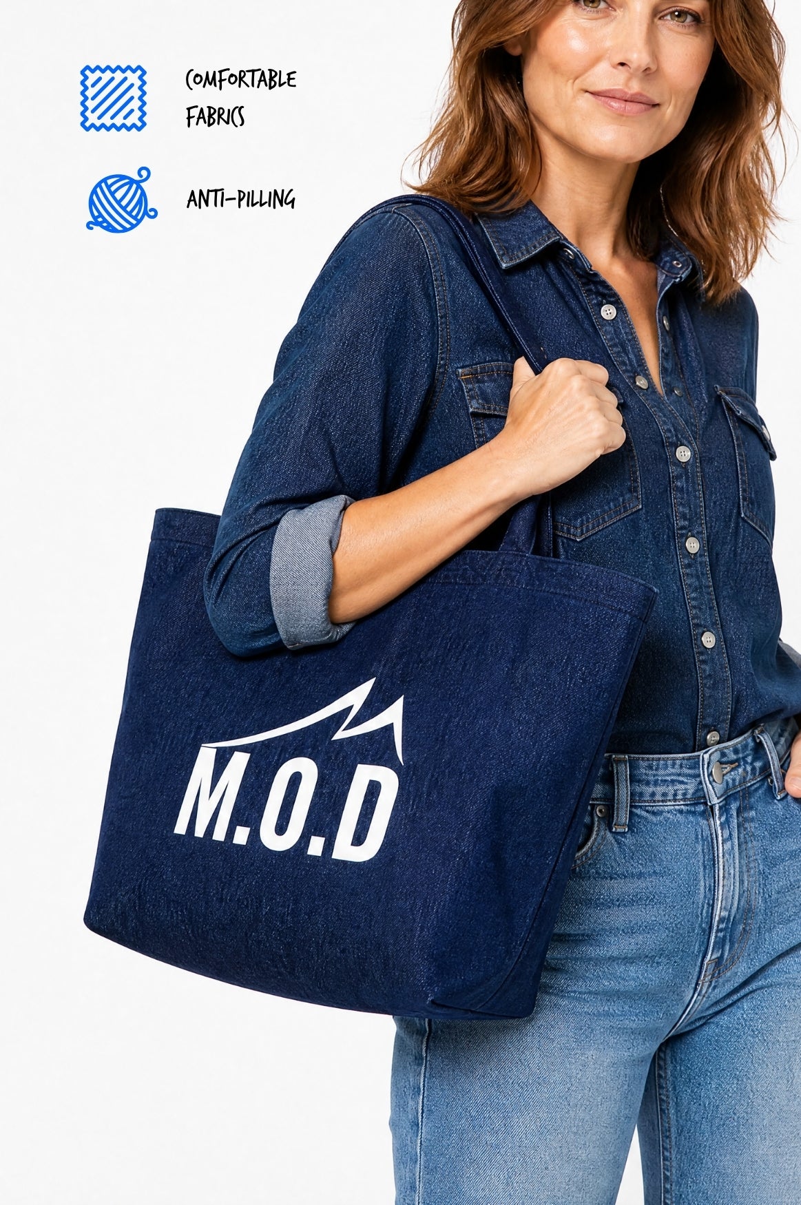 Denim Bag | Light Blue