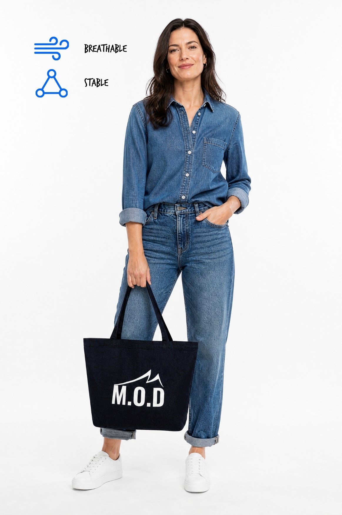Denim Bag | Denim Blue