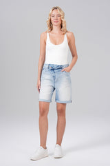 Iris Shorts | Antelope Blue